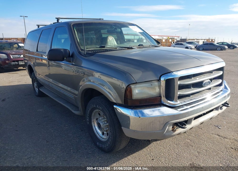 2002 FORD EXCURSION LIMITED VIN: 1FMSU43FX2ED63993