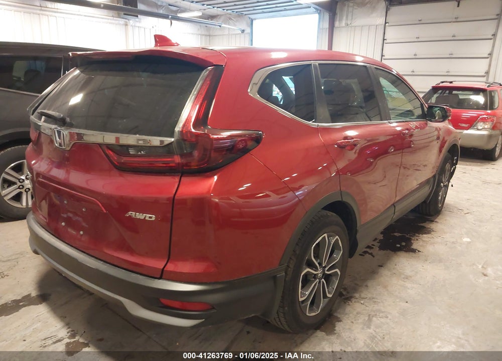 2022 HONDA CR-V AWD EX-L VIN: 2HKRW2H83NH655159
