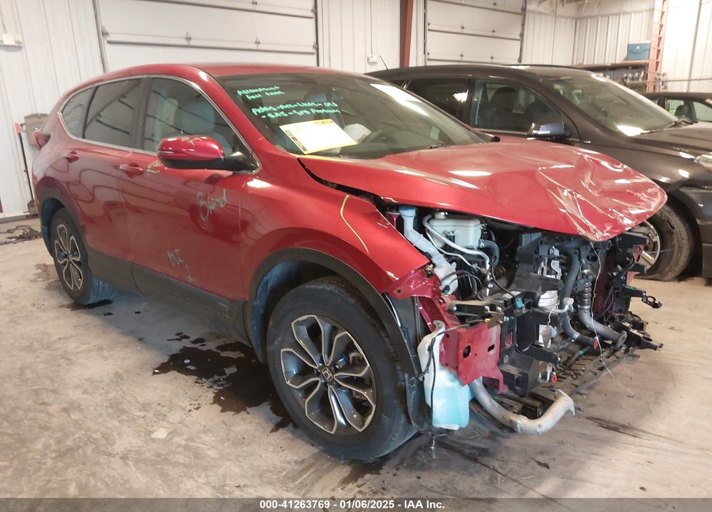 2022 HONDA CR-V AWD EX-L VIN: 2HKRW2H83NH655159