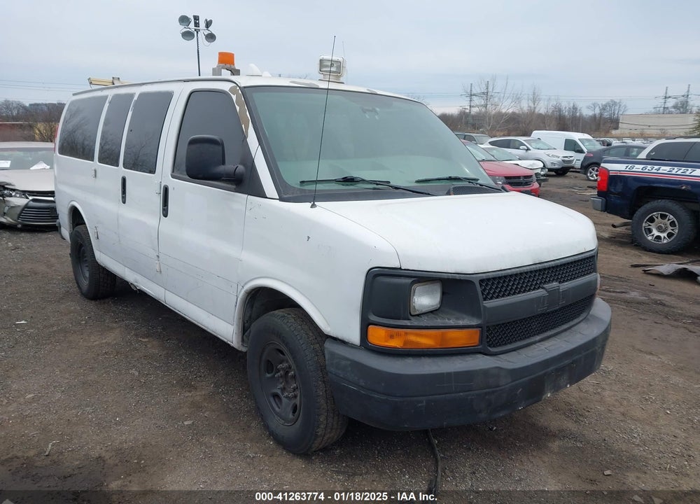 2008 CHEVROLET EXPRESS LS VIN: 1GNHG35KX81223024