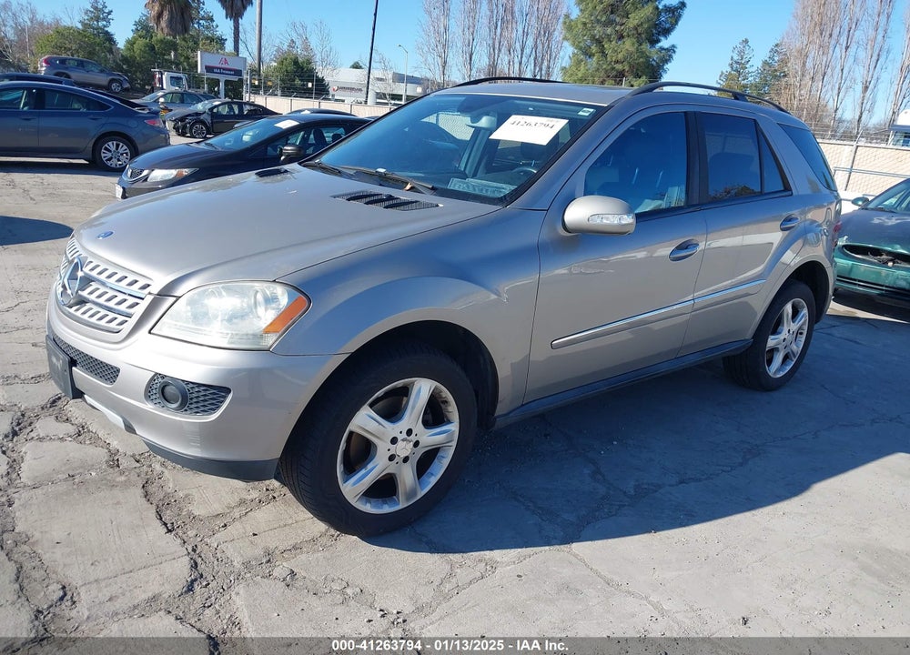 2008 MERCEDES-BENZ ML 350 4MATIC VIN: 4JGBB86EX8A347602
