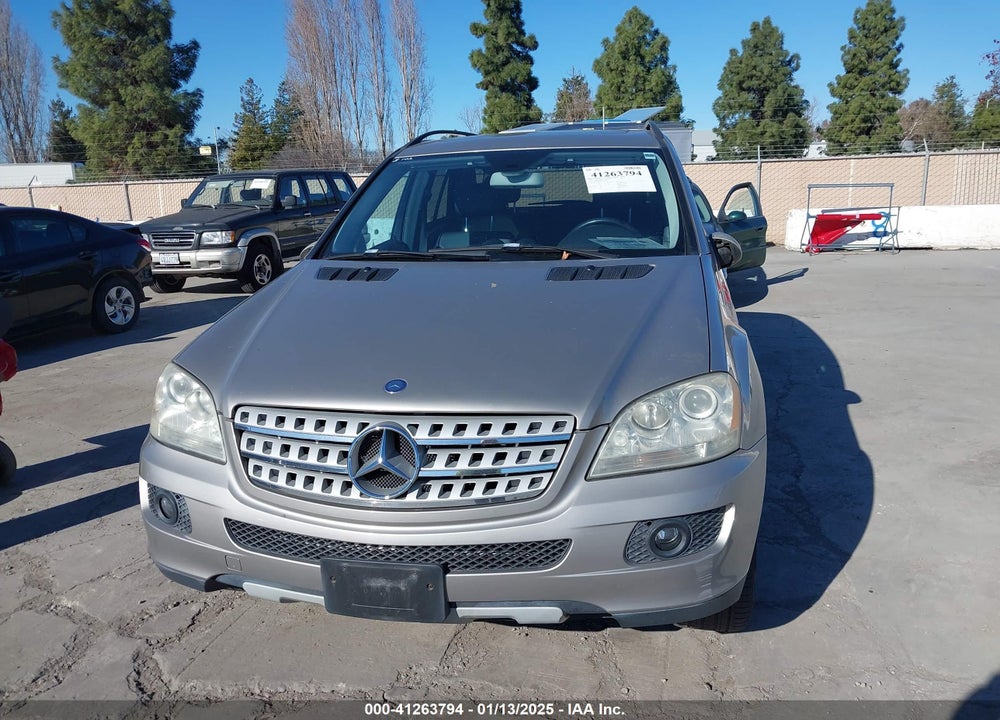 2008 MERCEDES-BENZ ML 350 4MATIC VIN: 4JGBB86EX8A347602