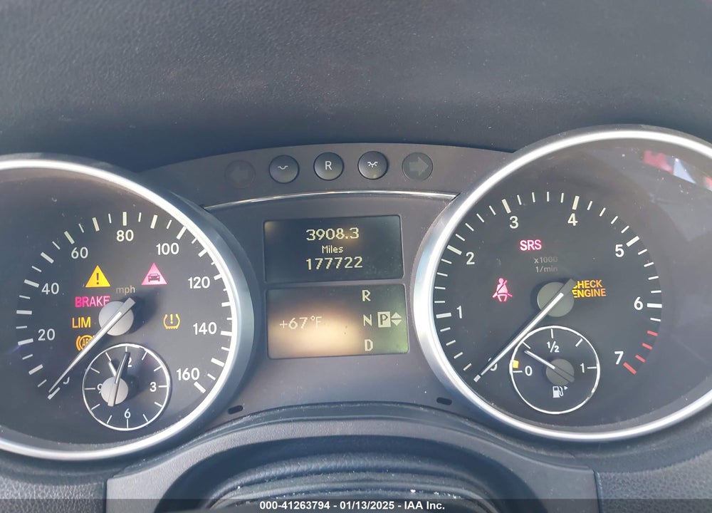 2008 MERCEDES-BENZ ML 350 4MATIC VIN: 4JGBB86EX8A347602