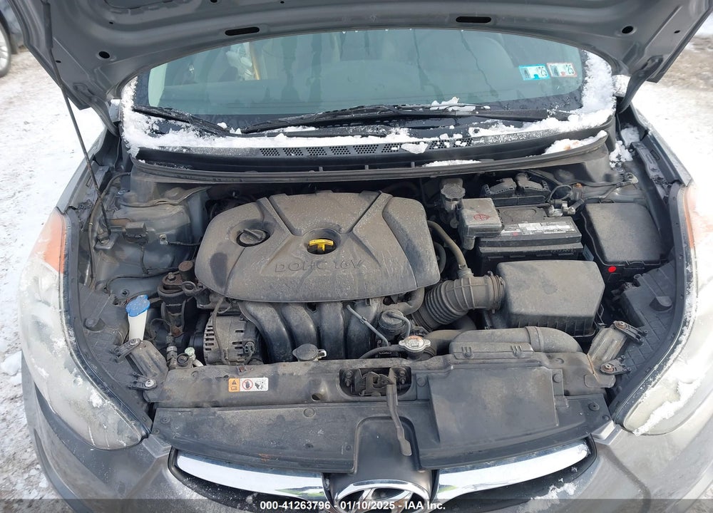 2013 HYUNDAI ELANTRA GLS VIN: 5NPDH4AE6DH395113