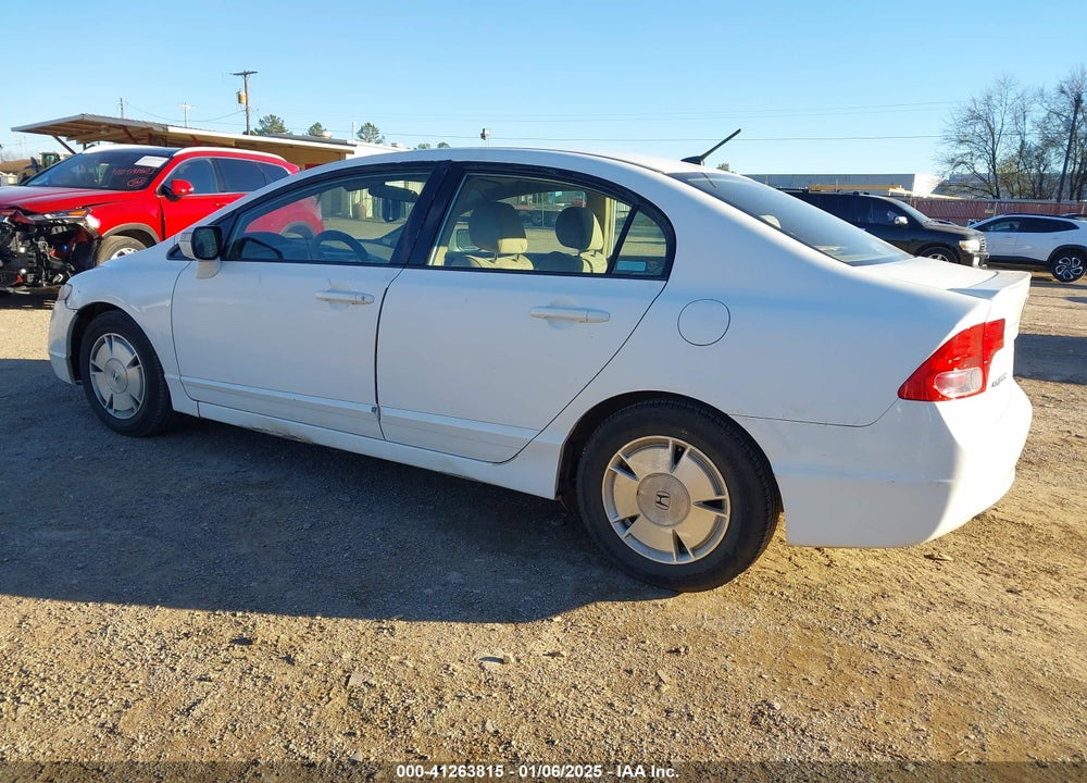 2007 HONDA CIVIC HYBRID VIN: JHMFA36227S013847