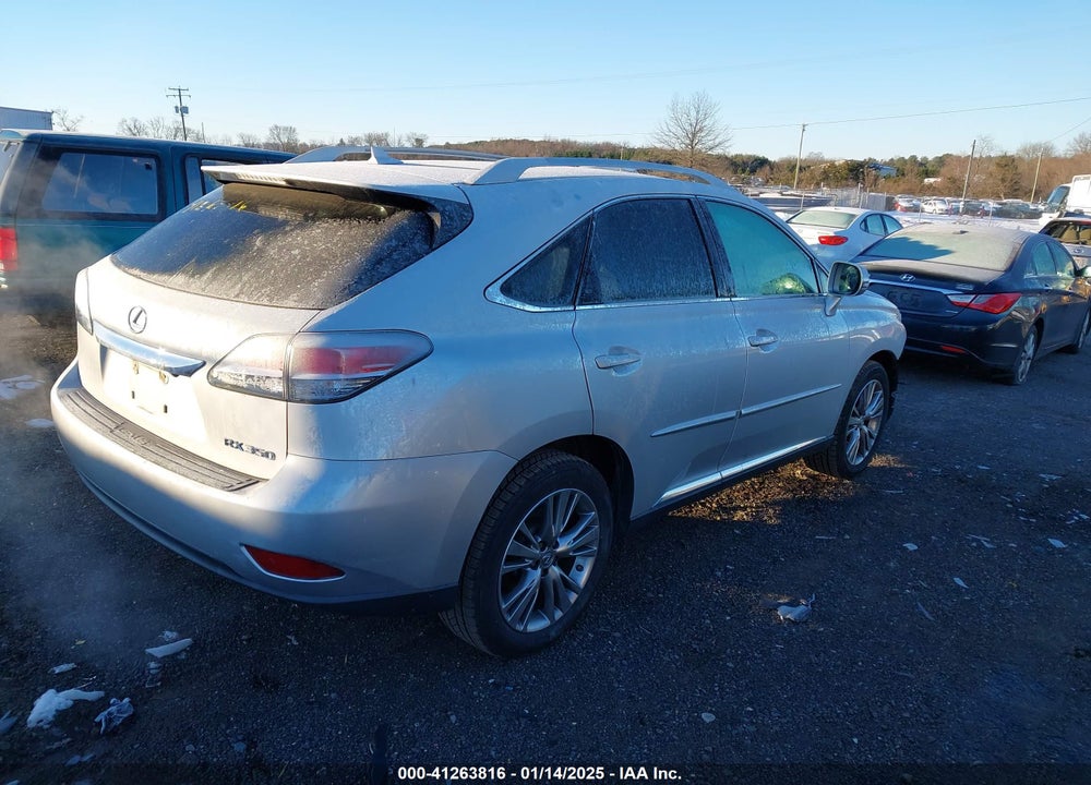 2013 LEXUS RX 350 VIN: 2T2BK1BA4DC162686