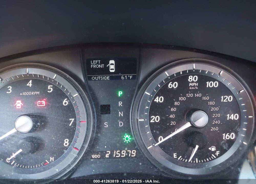 2007 LEXUS ES 350 VIN: JTHBJ46G472133200