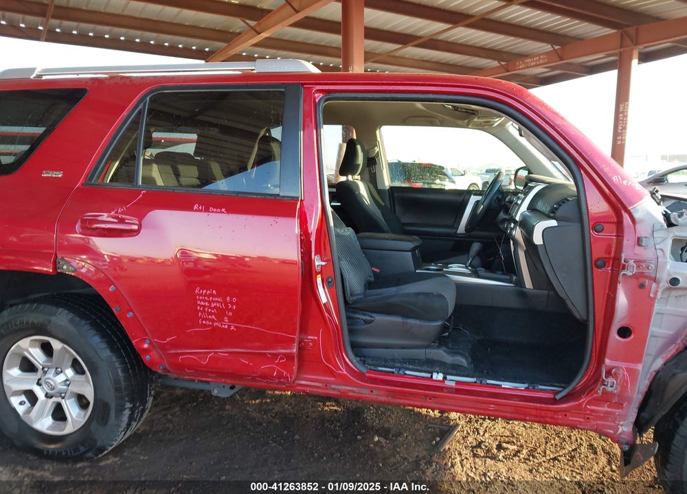 2016 TOYOTA 4RUNNER SR5 VIN: JTEZU5JR5G5140737
