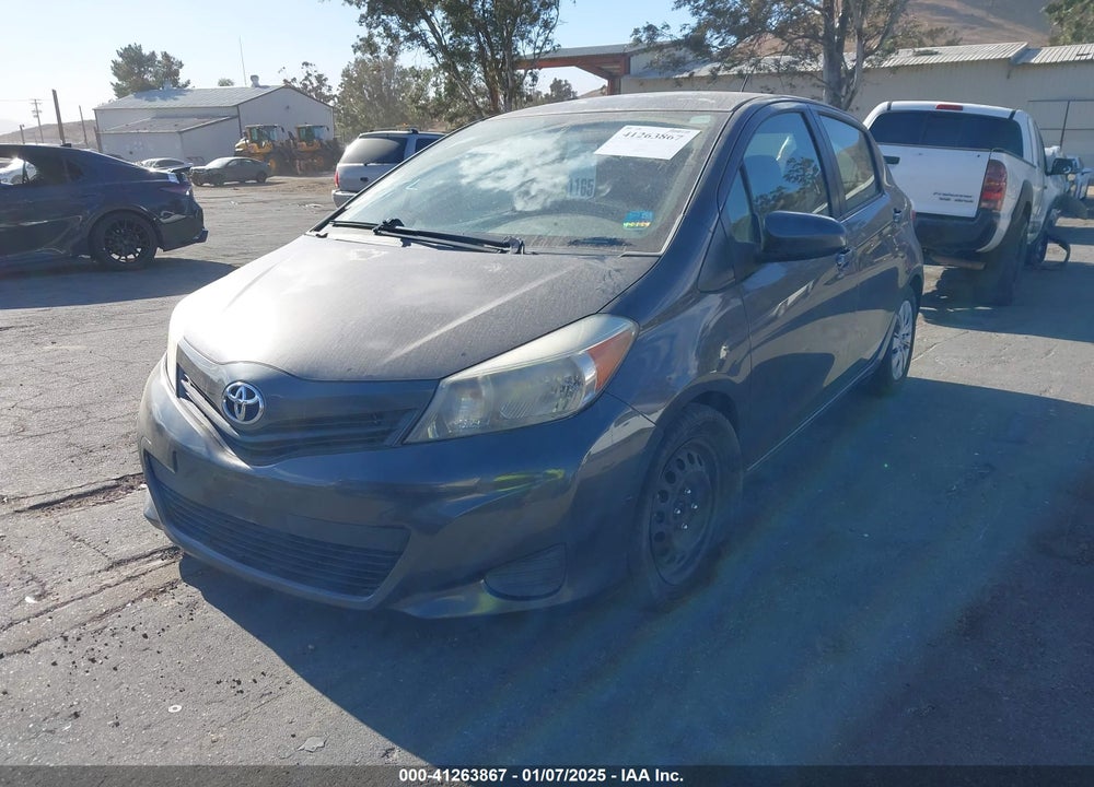 2012 TOYOTA YARIS VIN: JTDKTUD36CD516064