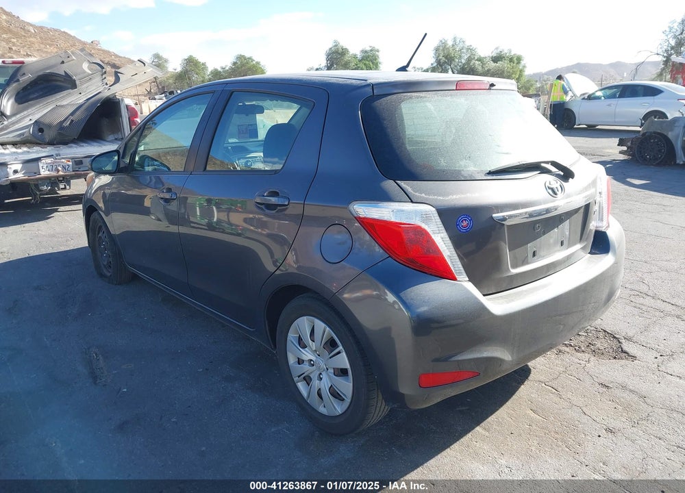 2012 TOYOTA YARIS VIN: JTDKTUD36CD516064
