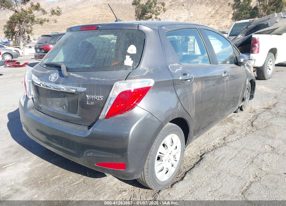 2012 TOYOTA YARIS VIN: JTDKTUD36CD516064