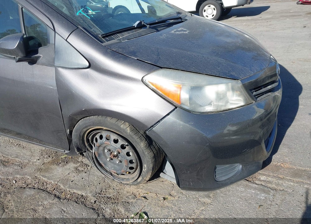 2012 TOYOTA YARIS VIN: JTDKTUD36CD516064