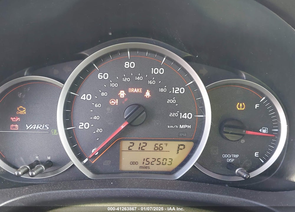 2012 TOYOTA YARIS VIN: JTDKTUD36CD516064