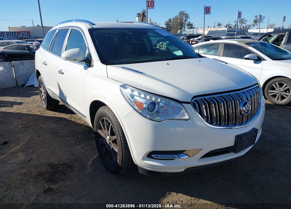 2014 BUICK ENCLAVE LEATHER VIN: 5GAKRBKD7EJ121735
