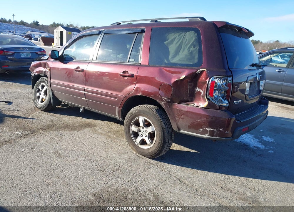 2008 HONDA PILOT VIN: 5FNYF18648B050347
