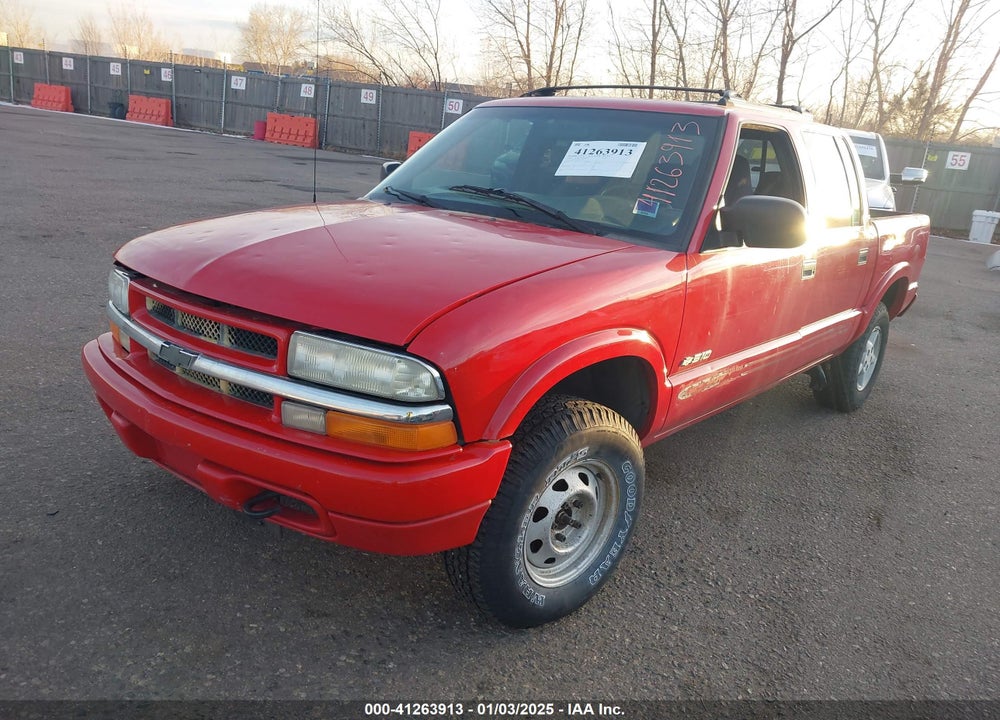 2003 CHEVROLET S-10 LS VIN: 1GCDT13X83K169652