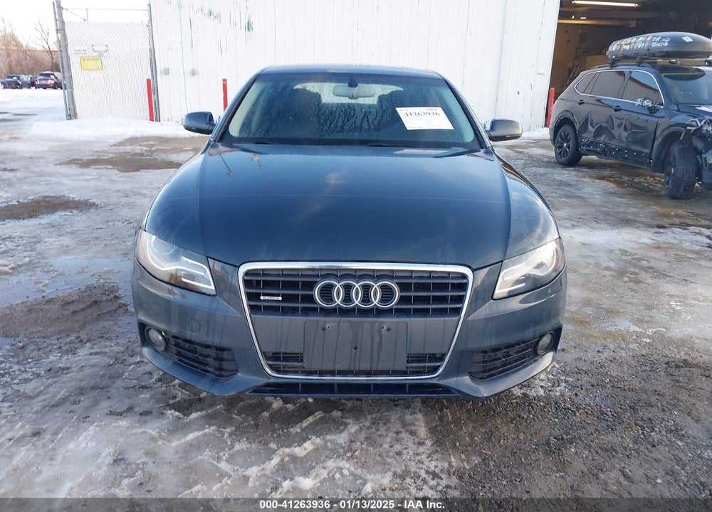 2011 AUDI A4 2.0T PREMIUM VIN: WAUFFAFL7BN029823