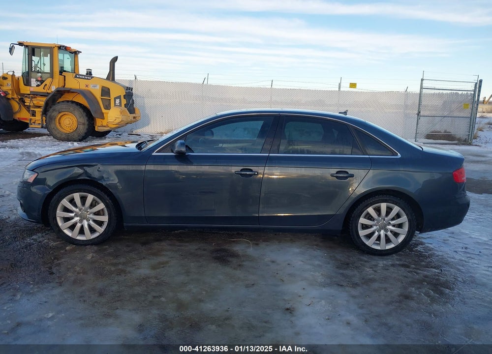 2011 AUDI A4 2.0T PREMIUM VIN: WAUFFAFL7BN029823