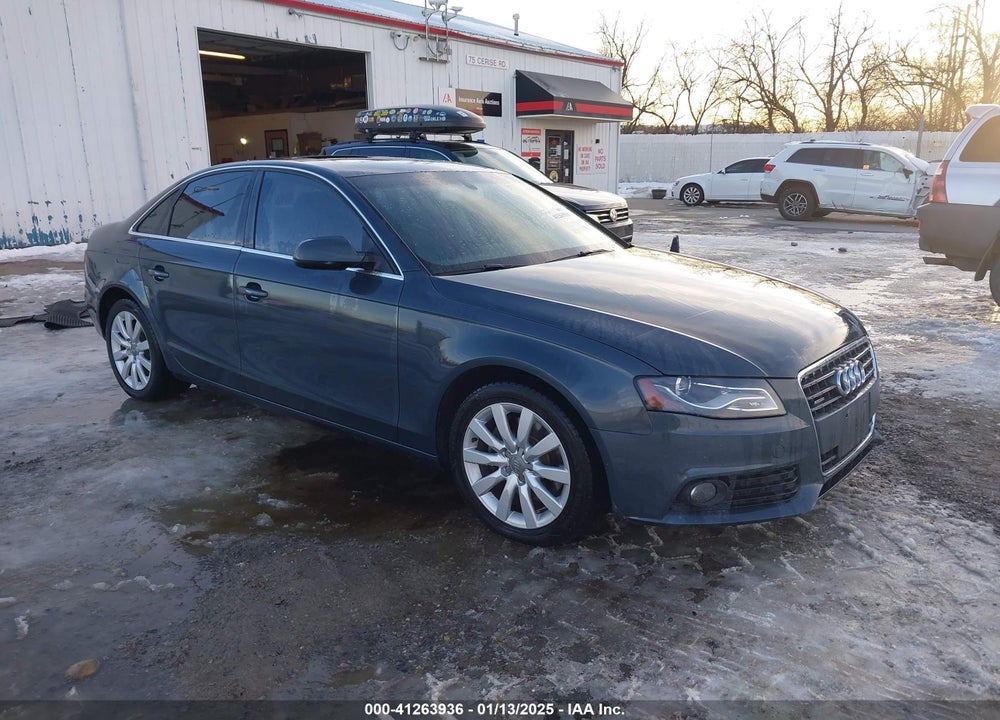 2011 AUDI A4 2.0T PREMIUM VIN: WAUFFAFL7BN029823
