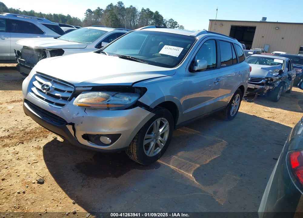 2011 HYUNDAI SANTA FE LIMITED V6 VIN: 5XYZK4AGXBG033640