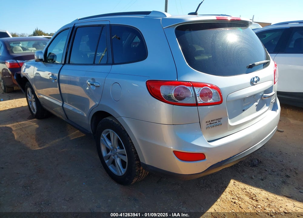 2011 HYUNDAI SANTA FE LIMITED V6 VIN: 5XYZK4AGXBG033640