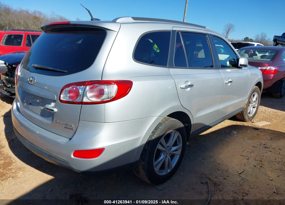 2011 HYUNDAI SANTA FE LIMITED V6 VIN: 5XYZK4AGXBG033640