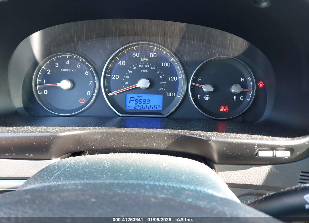 2011 HYUNDAI SANTA FE LIMITED V6 VIN: 5XYZK4AGXBG033640