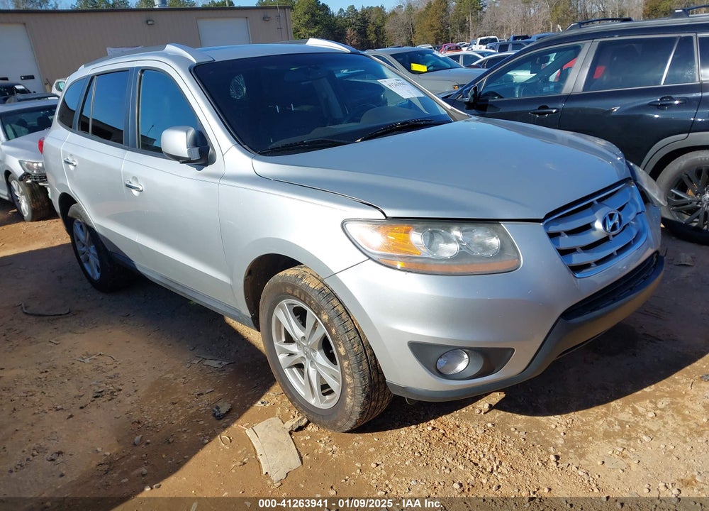 2011 HYUNDAI SANTA FE LIMITED V6 VIN: 5XYZK4AGXBG033640