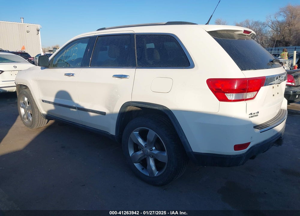 2011 JEEP GRAND CHEROKEE LIMITED VIN: 1J4RR5GT6BC525800