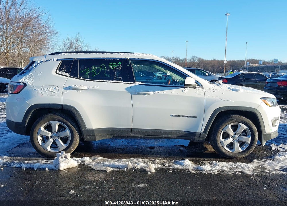 2021 JEEP COMPASS LATITUDE FWD VIN: 3C4NJCBB4MT592370
