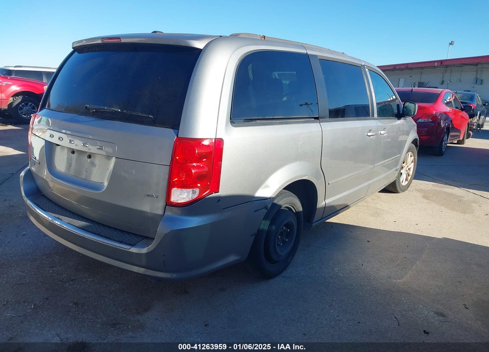 2016 DODGE GRAND CARAVAN SXT VIN: 2C4RDGCGXGR251699