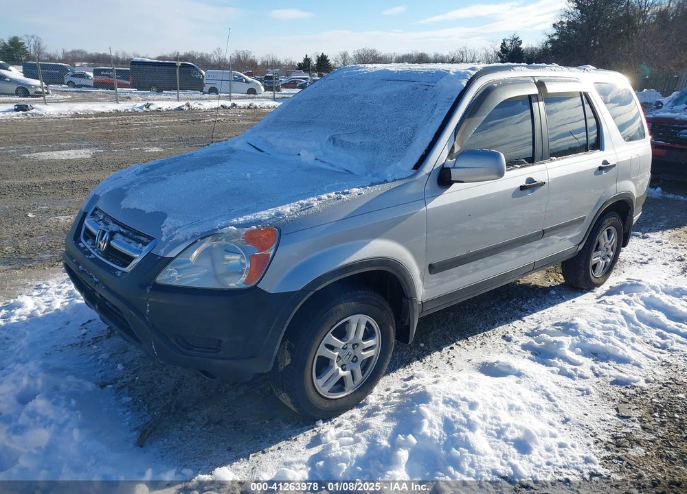 2002 HONDA CR-V EX VIN: SHSRD78802U000950