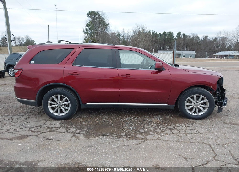 2014 DODGE DURANGO SXT VIN: 1C4RDHAG9EC576097