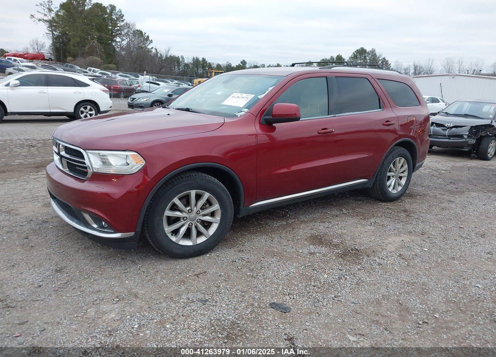 2014 DODGE DURANGO SXT VIN: 1C4RDHAG9EC576097