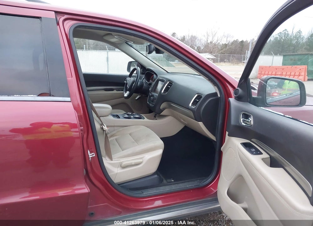 2014 DODGE DURANGO SXT VIN: 1C4RDHAG9EC576097