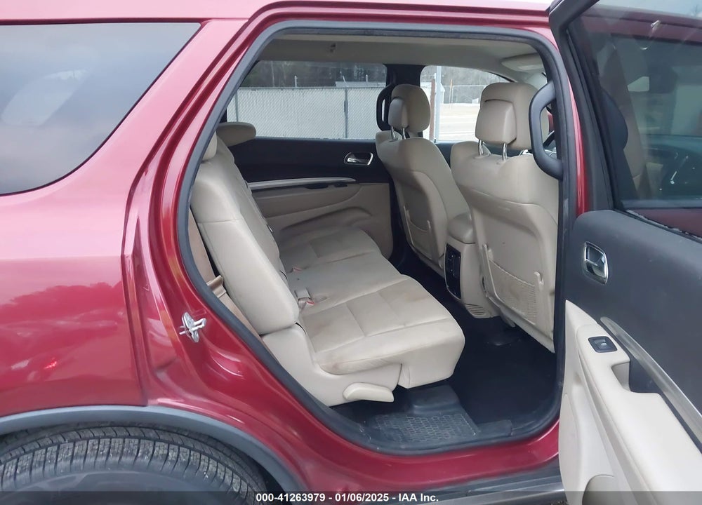 2014 DODGE DURANGO SXT VIN: 1C4RDHAG9EC576097