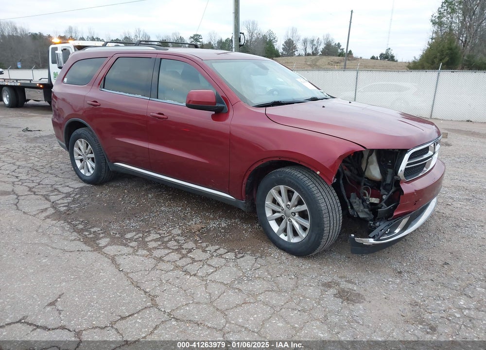 2014 DODGE DURANGO SXT VIN: 1C4RDHAG9EC576097