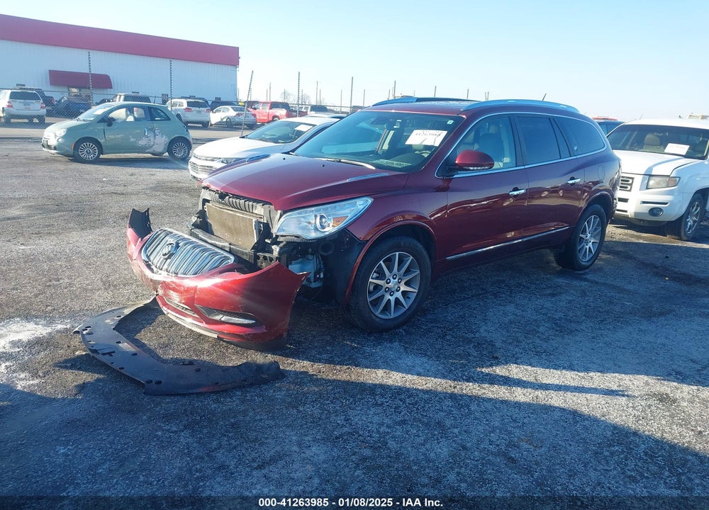 2017 BUICK ENCLAVE LEATHER VIN: 5GAKRBKD3HJ251127