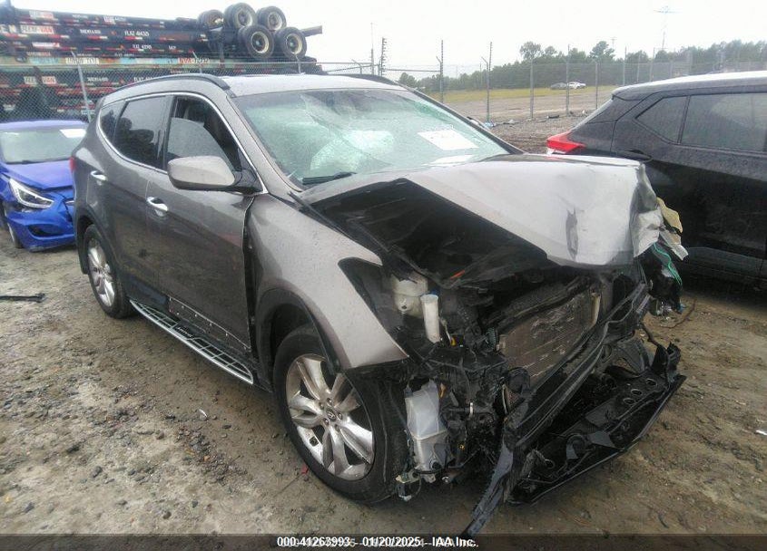 2013 HYUNDAI SANTA FE SPORT 2.0T VIN: 5XYZU3LA8DG023575