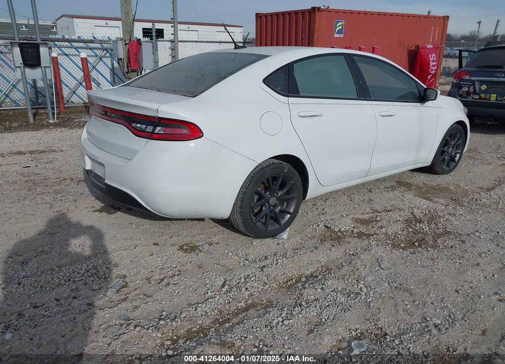 2016 DODGE DART SE VIN: 1C3CDFAA9GD608179