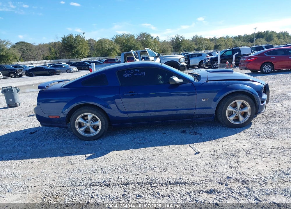 2007 FORD MUSTANG VIN: 1ZVFT82H275219233