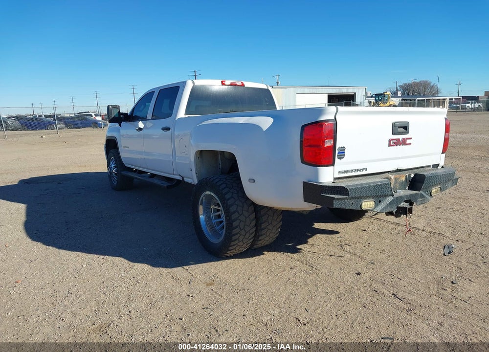 2017 GMC SIERRA 3500HD VIN: 1GT42VCY9HF153740
