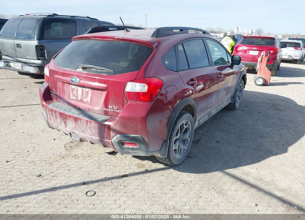 2014 SUBARU XV CROSSTREK 2.0I PREMIUM VIN: JF2GPACC9E8327299