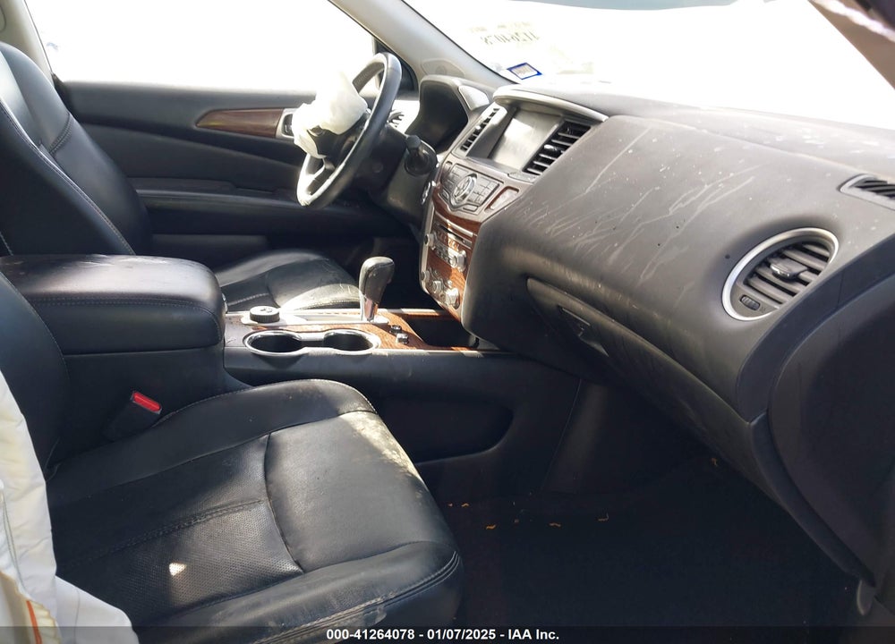 2017 NISSAN PATHFINDER PLATINUM VIN: 5N1DR2MM5HC658709