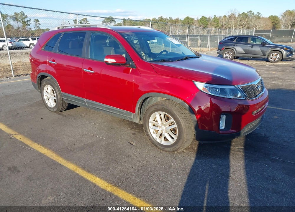 2014 KIA SORENTO LX V6 VIN: 5XYKT4A76EG516416
