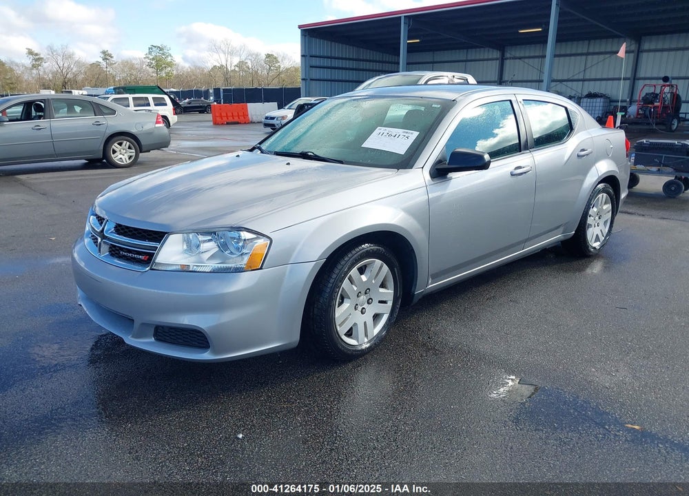 2014 DODGE AVENGER VIN: 1C3CDZAB5EN153784