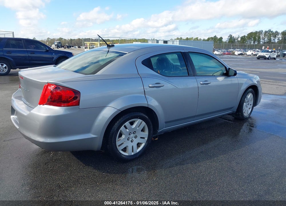 2014 DODGE AVENGER VIN: 1C3CDZAB5EN153784
