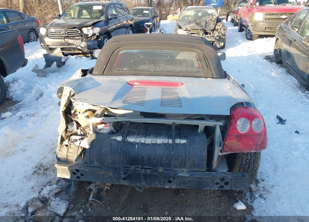 2005 TOYOTA MR2 SPYDER VIN: JTDFR320550072107