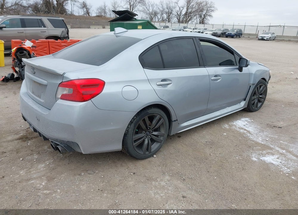 2017 SUBARU WRX VIN: JF1VA1E61H9802365