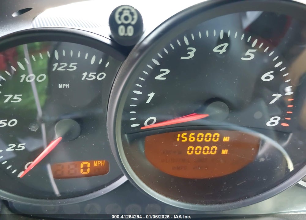 2002 PORSCHE BOXSTER VIN: WP0CA29852U622474